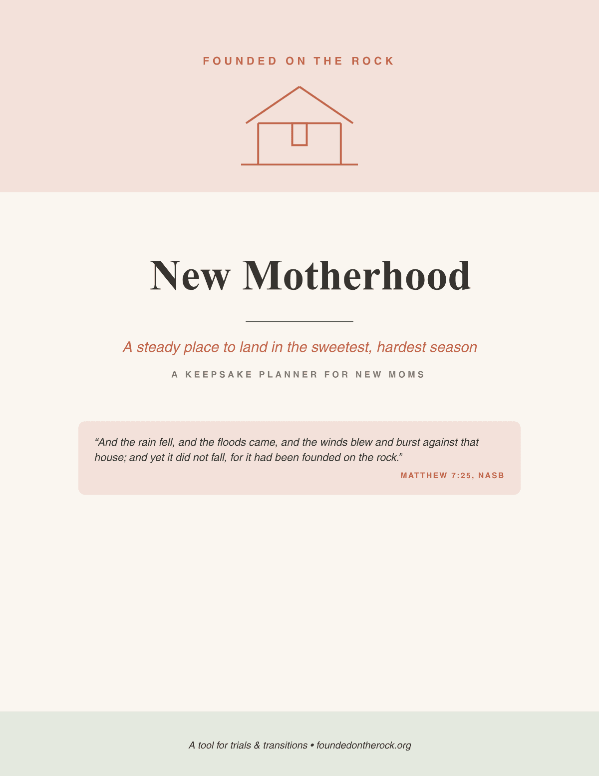 New Motherhood — page 1 of the free preview