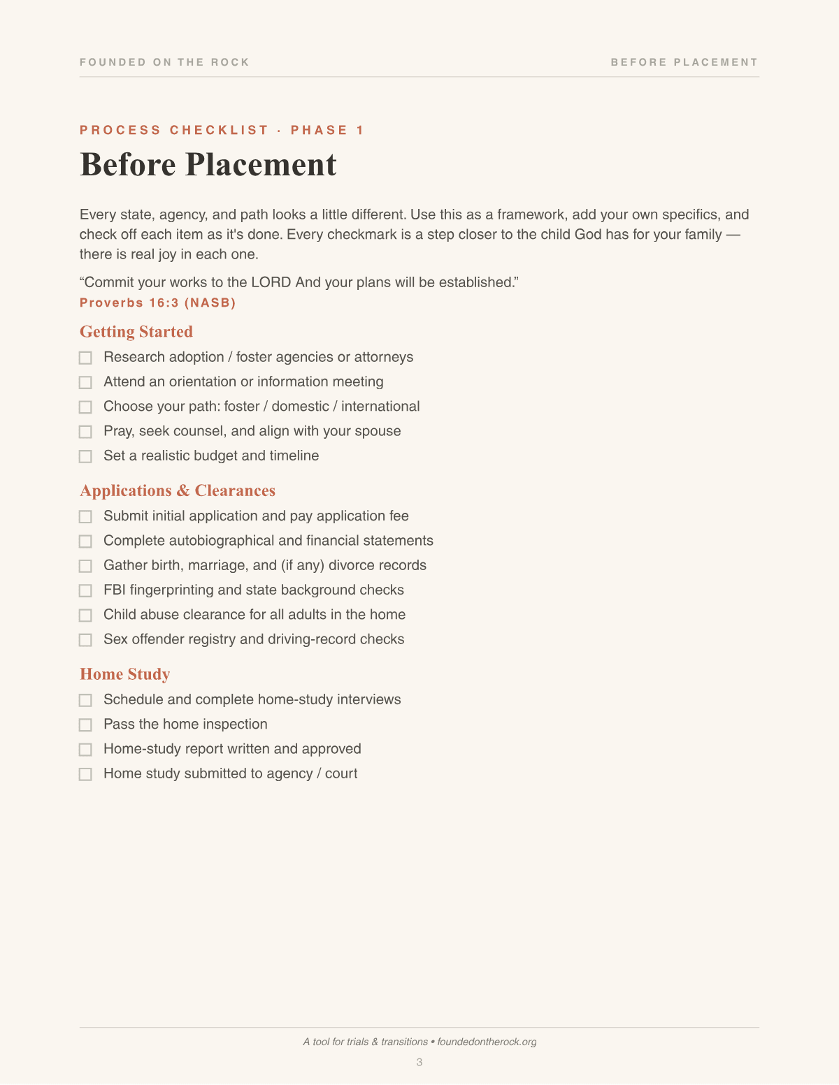 Adoption & Fostering — page 3 of the free preview