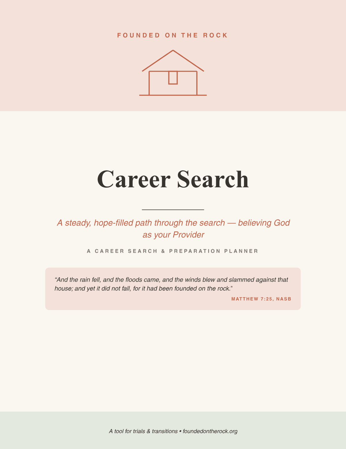 Career Search — page 1 of the free preview