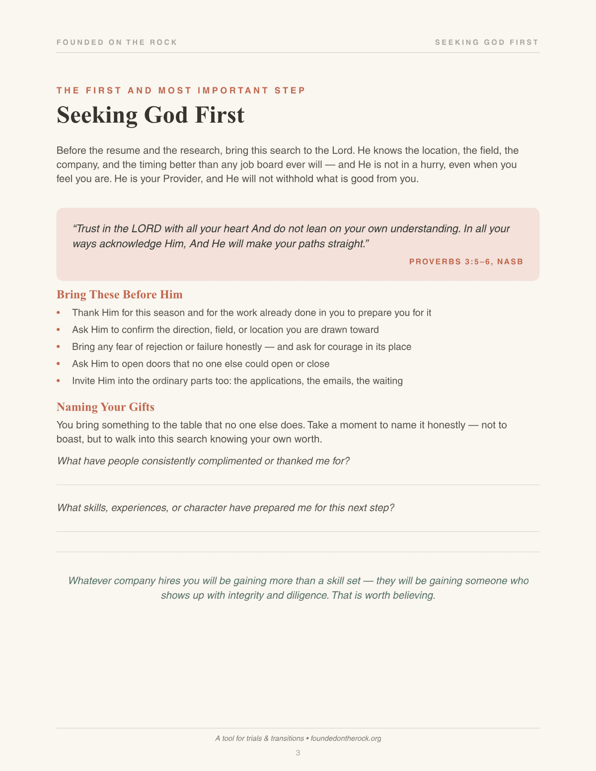 Career Search — page 3 of the free preview
