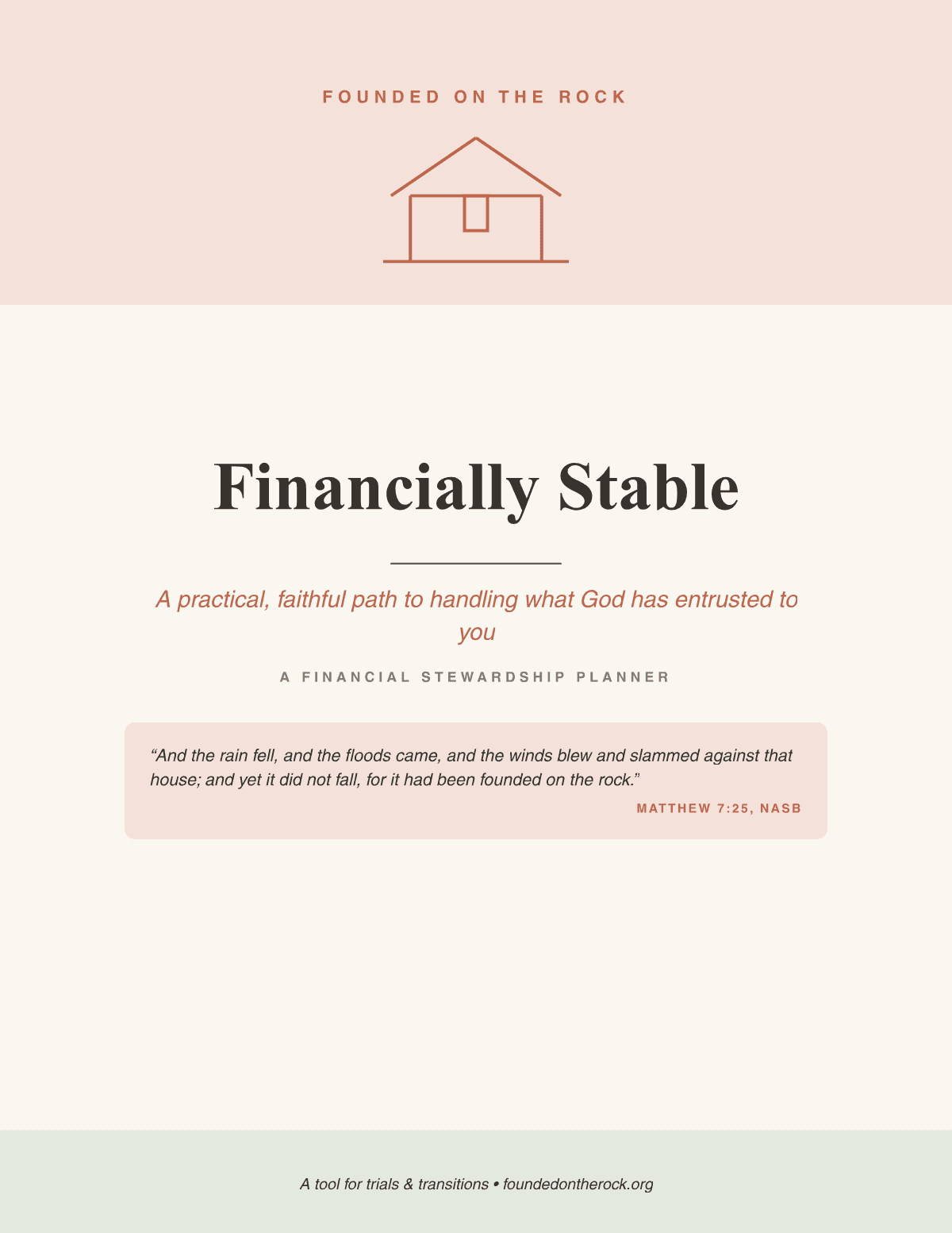 Financially Stable — page 1 of the free preview